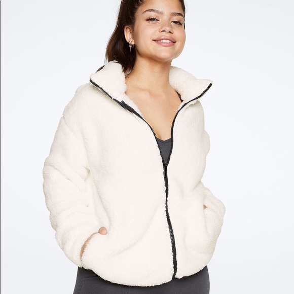 PINK TEDDY FULL-ZIP - Picture 2 of 3